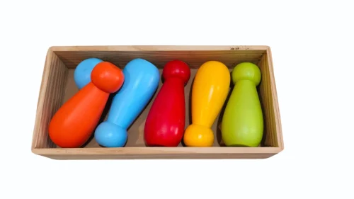 Kids Wooden Bowling Set for ncert jadui jaadui pitara kit part a