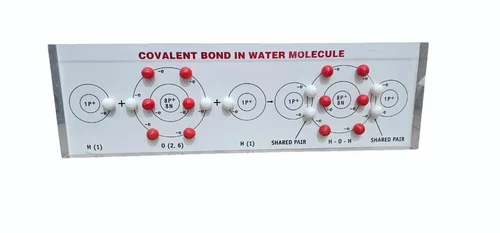 Covalent Bond Water Molecule, Acrylic
