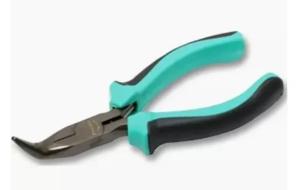 Auxiliary Items Bent nose plier Iron and Rubber 4-5 inch