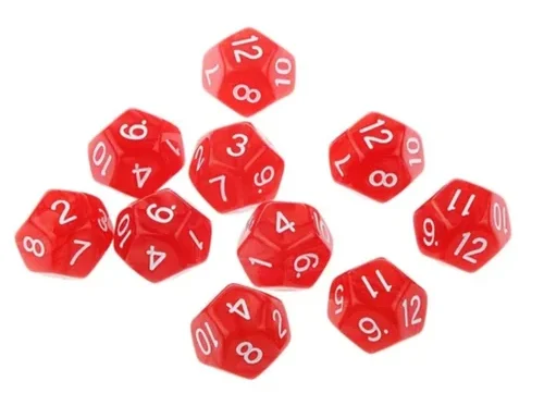 Auxiliary Items Big red dice