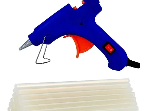 Auxiliary Items Hot glue gun With 10 Glue Sticks.