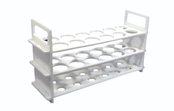 Auxiliary Items Test tube stand of good quality Plastic capacity to hold 12 test tube of all size