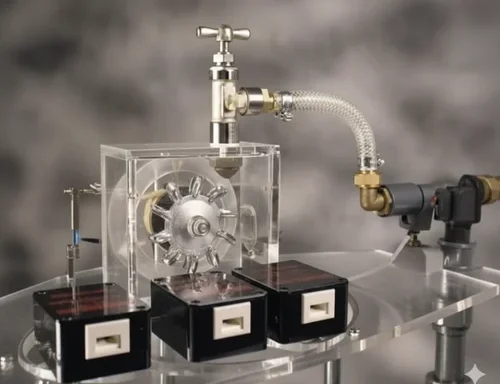 Demonstration Pelton Turbine for Fluid Machinery Experiments