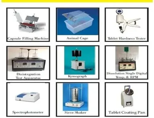 Pharmacy Lab Equipments for Drug Development and Quality Control