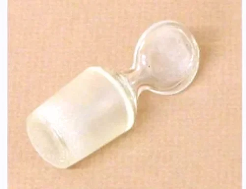 Solid Ground Glass Penny head Stopper