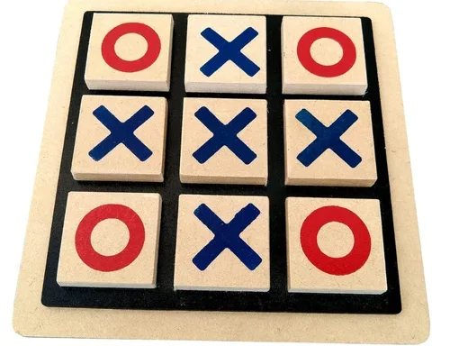 Wooden Tic Tac Toe