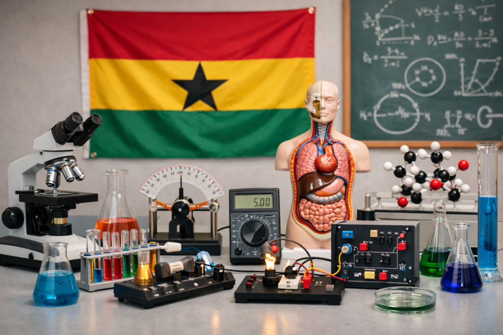 educational lab equipment supplier ghana accra kumasi