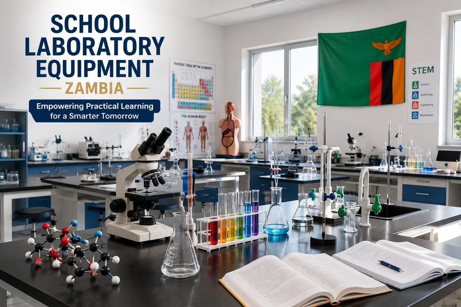 School Laboratory Equipment Zambia